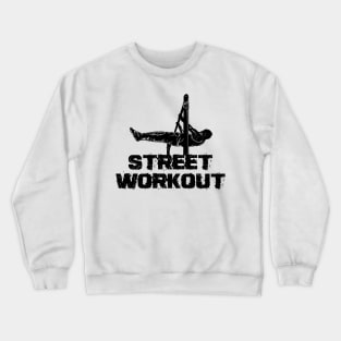 Front Lever - Street Workout Crewneck Sweatshirt